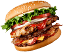 Hambúrguer para pedir no Bora Delivery